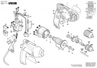 Bosch 0 601 145 641 GBM 6 RE Drill 110 V / GB Spare Parts GBM6RE